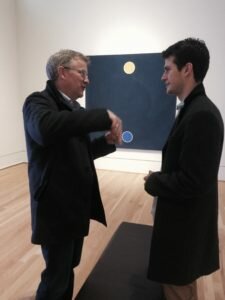 Two of my guys - Cam and David - probably in deep discussion.